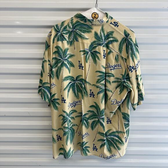 Los Angeles Dodgers Rehn Spooner Shirt Mens MLB Baseball Hawaiian Button XL - Picture 6 of 14